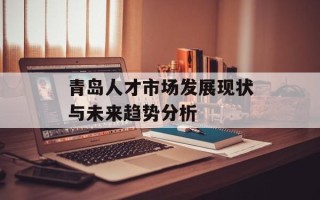 青岛人才市场发展现状与未来趋势分析