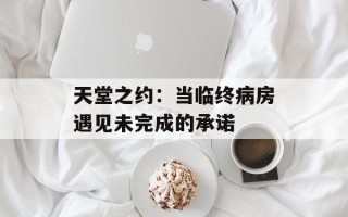 天堂之约：当临终病房遇见未完成的承诺