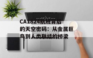 CA1824航班背后的天空密码：从金属巨鸟到人类联结的桥梁