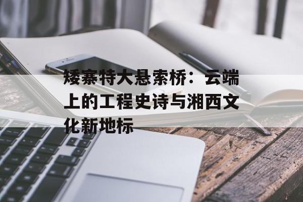 矮寨特大悬索桥：云端上的工程史诗与湘西文化新地标-第1张图片-