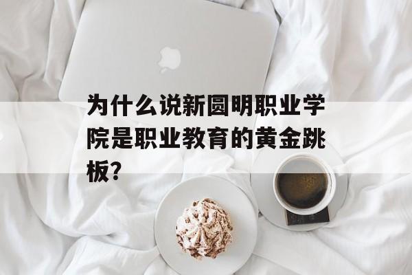 为什么说新圆明职业学院是职业教育的黄金跳板？-第1张图片-